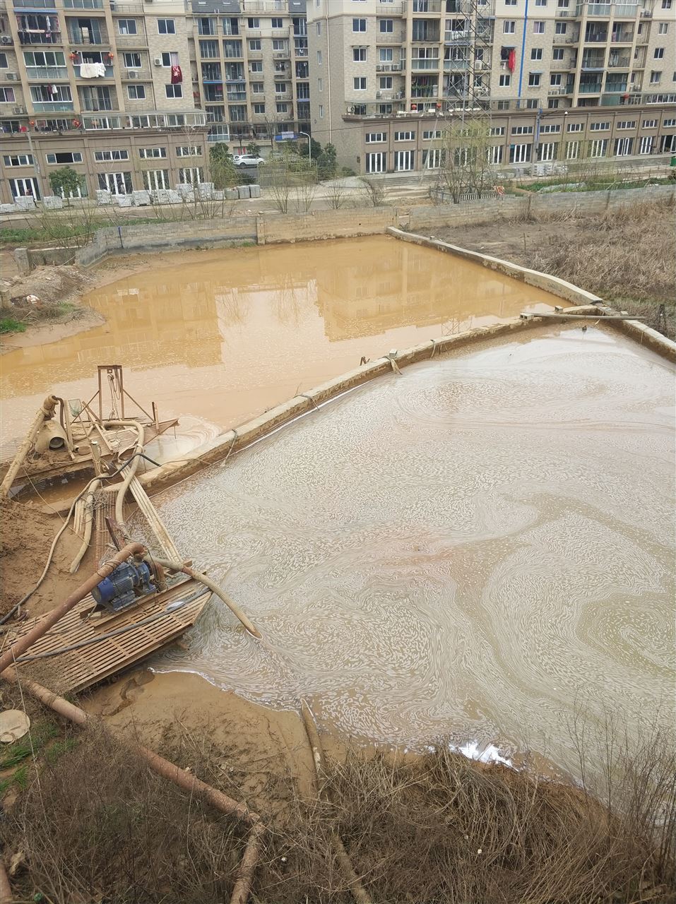 石城沉淀池淤泥清理-厂区废水池淤泥清淤