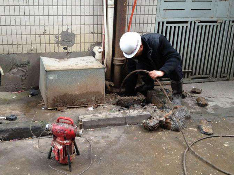 石城疏通下水道-洗菜池疏通