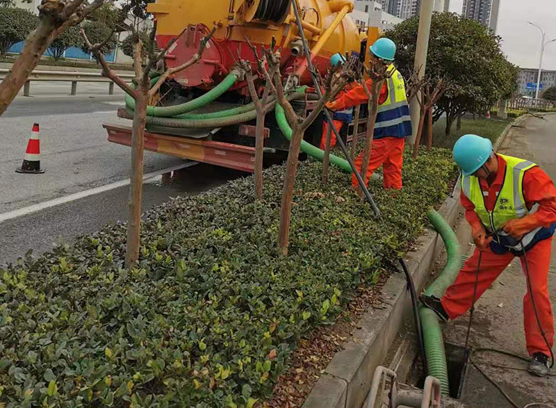石城市政管道清淤